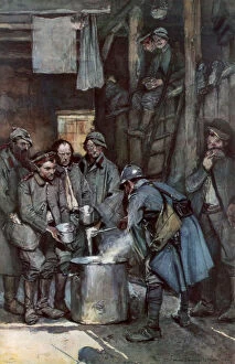 German prisoners in Souville, Verdun, France, 26 March 1916, (1926)