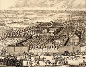 German Quarter (Nemetskaya sloboda) in Moscow (left part), 1705. Artist: Schoonebeek (Schoonebeck), Adriaan (1661-1705) German Quarter (Nemetskaya sloboda) in Moscow (left part), 1705. Artist: Schoonebeek (Schoonebeck), Adriaan (1661-1705)
