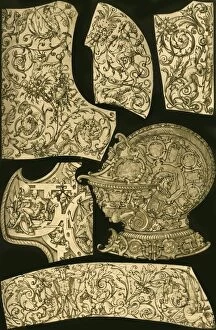 Historic Styles Of Ornament Gallery: German Renaissance metalwork, (1898). Creator: Unknown