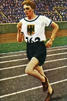 Sportsperson Gallery: German runner Lina Radke, 1928. Creator: Unknown