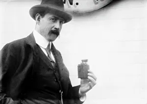 German Scientist with detective camera, between c1910 and c1915. Creator: Bain News Service