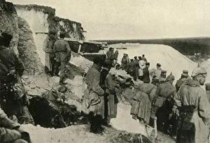 Pas De Calais Prints: German soldiers at Hulluch in northern France