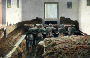 Defender Prints: German soldiers during World War I, c1916