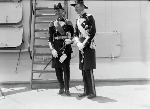 Squadron Prints: German Squadron Visit To U.S. - Prince Henry And Prince Christian