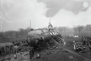 Submarine Prints: German U-Boat, 1917. Creator: Bain News Service