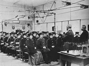 German women being trained as tramway workers in Berlin, 1915