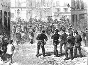 Guarding Prints: The Germans in Paris: the line of demarcation