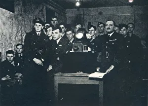Commanding Officer Gallery: For Germany tonight, 1941. Artist: Cecil Beaton