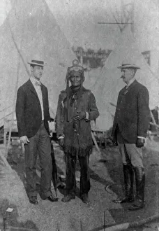 Geronimo...at Pan-American Exposition, Buffalo, New York, 1901 Creator: Frances Benjamin Johnston