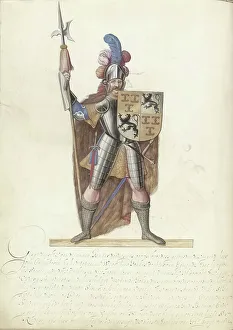 Parchment Animal Material Prints: Gerrit I, Lord of Culemborg, c.1600-c.1625. Creator: Nicolaes de Kemp