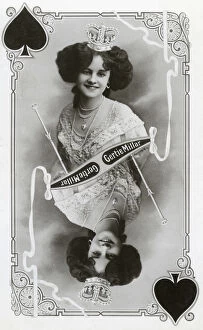 Images Dated 2nd September 2010: Gertie Millar, British actress and singer, c1905. Artist: Rotary Photo