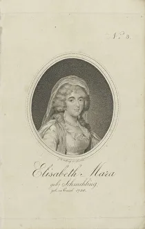 Gertrud Elisabeth Mara, nee Schmeling (1749-1833), 1803. Creator: Nettling, Friedrich Wilhelm
