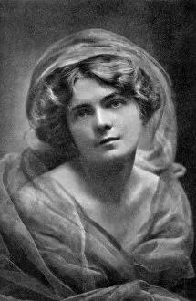 Images Dated 8th September 2007: Gertrude Robins (1890-1962), American actress, 1908-1909.Artist:s Elwin Neame