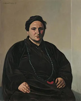 Stein Prints: Gertrude Stein, 1907. Artist: Vallotton, Felix Edouard (1865-1925)