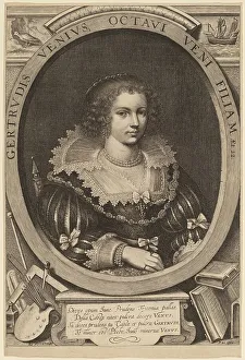 Lucas Vorsterman I Prints: Gertrude van Veen. Creator: Lucas Vorsterman