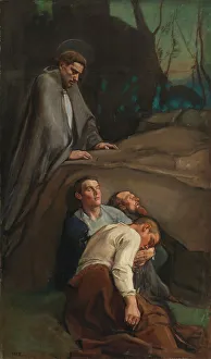 Antell Collections Prints: Gethsemane, 1902. Creator: Magnus Enckell