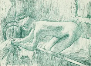 Bathtub Prints: Getting Out of the Bath, 1889–90. Creator: Georges William Thornley