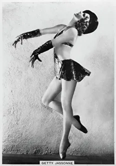 Sex Symbol Prints: Getty Jassonne, French ballet dancer, c1936-c1939