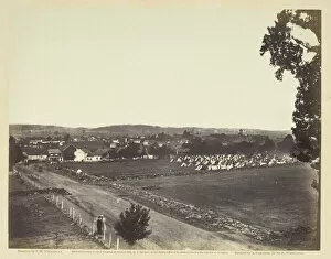 Military Camp Gallery: Gettysburg, Pennsylvania, July 1863. Creator: Alexander Gardner
