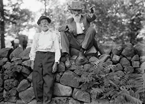 Dry Stone Wall Prints: Gettysburg Reunion: G.A.R. & U