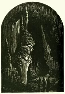 Light Gallery: The Geyser, 1872. Creator: Harry Fenn