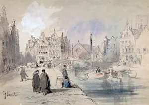 Ghent, 1893. Artist: Sir John Gilbert