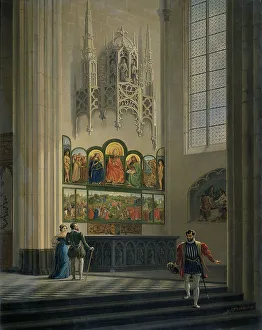 Ghent Prints: The Ghent Altarpiece in St Bavo Cathedral in Ghent