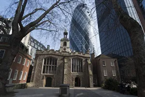 Centre Gallery: Gherkin views, 2009. Creator: Ethel Davies