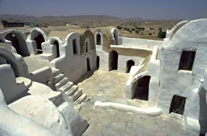 Ghorfas at Ksar Hadada