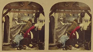 London Stereoscopic Photographic Co Prints: A Ghost, about 1865. Creator: London Stereoscopic & Photographic Co