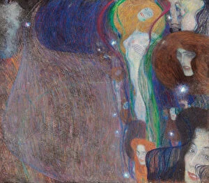 Ghost Lights. Artist: Klimt, Gustav (1862-1918)