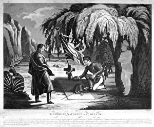 The Ghost of Napoleon on St Helena, c1825 The Ghost of Napoleon on St Helena, c1825