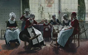 The Ghost Story, 1887. Creator: Walter McEwen (American, 1860-1943)