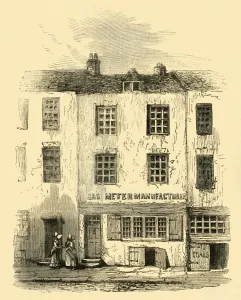 The Ghosts House in Cock Lane, c1872. Creator: Unknown The Ghosts House in Cock Lane, c1872. Creator: Unknown