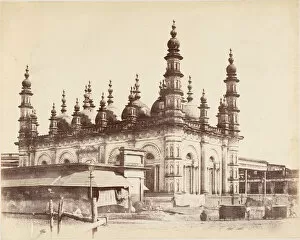 Minarets Gallery: [Ghulam Muhammad Mosque, Calcutta], 1850s. Creator: Captain R. B. Hill