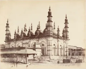 Calcutta Prints: [Ghulam Muhammad Mosque, Calcutta], 1850s. Creator: Captain R. B. Hill