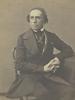 Giacomo Meyerbeer, 1853-1854. Creators: Nadar, Adrien Alban Tournachon