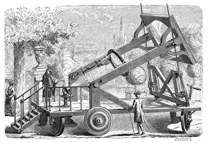 Focusing Prints: Giant burning glass of the Academie des Sciences
