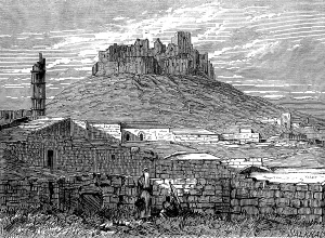 Palestine Asia Prints: The Giant Cities of Bashan - Salkhad, 1873. Creator: Unknown