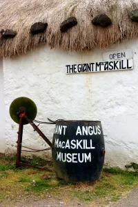 Inner Hebrides Prints: The Giant MacAskill Museum, Dunvegan, Isle of Skye, Highland, Scotland