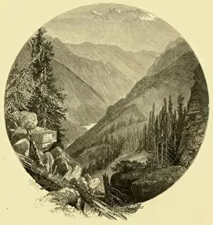 Valley Collection: Giants Gap, 1874. Creator: Thomas Moran