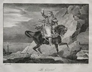 1791 1824 Prints: The Giaour, 1820. Creator: Theodore Gericault (French, 1791-1824)