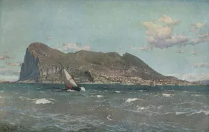 Gibraltar, c1903-1904. Artist: Laurits Bernhard Holst