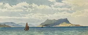 Alexander Henry Hallam Murray Collection: Gibraltar from the West, c1880 (1905). Artist: Alexander Henry Hallam Murray