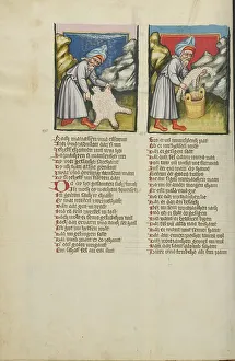 Animal Skin Prints: Gideon and the Miraculous Dryness of the Fleece: Gideon and the Dew on the Fleece
