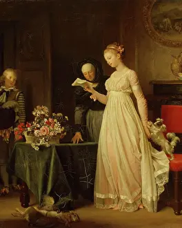 Gift Prints: Gift, 1788. Creator: Marguerite Gerard