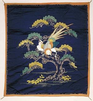 Traditional Culture Prints: Gift Cover (Fukusa), 19th century. Creator: Unknown