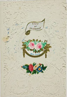 Greeting Card Prints: Gift of Friendship (valentine), n. d. Creator: George Kershaw