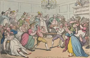 The Gig Shop or Kicking Up a Breeze at Nell Hammiltons Hop, February 16, 1811