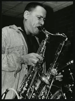 Hertfordshire Gallery: Gilad Atzmon playing tenor saxophones at The Fairway, Welwyn Garden City, Hertfordshire, 1996